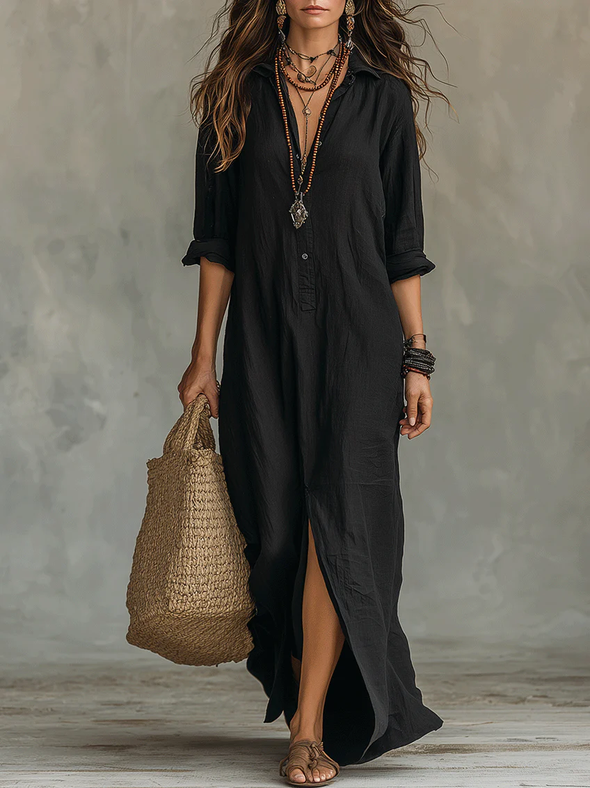 Chantelle | Elegant Silhouette Flattering Maxi Dress