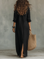 Chantelle | Elegant Silhouette Flattering Maxi Dress