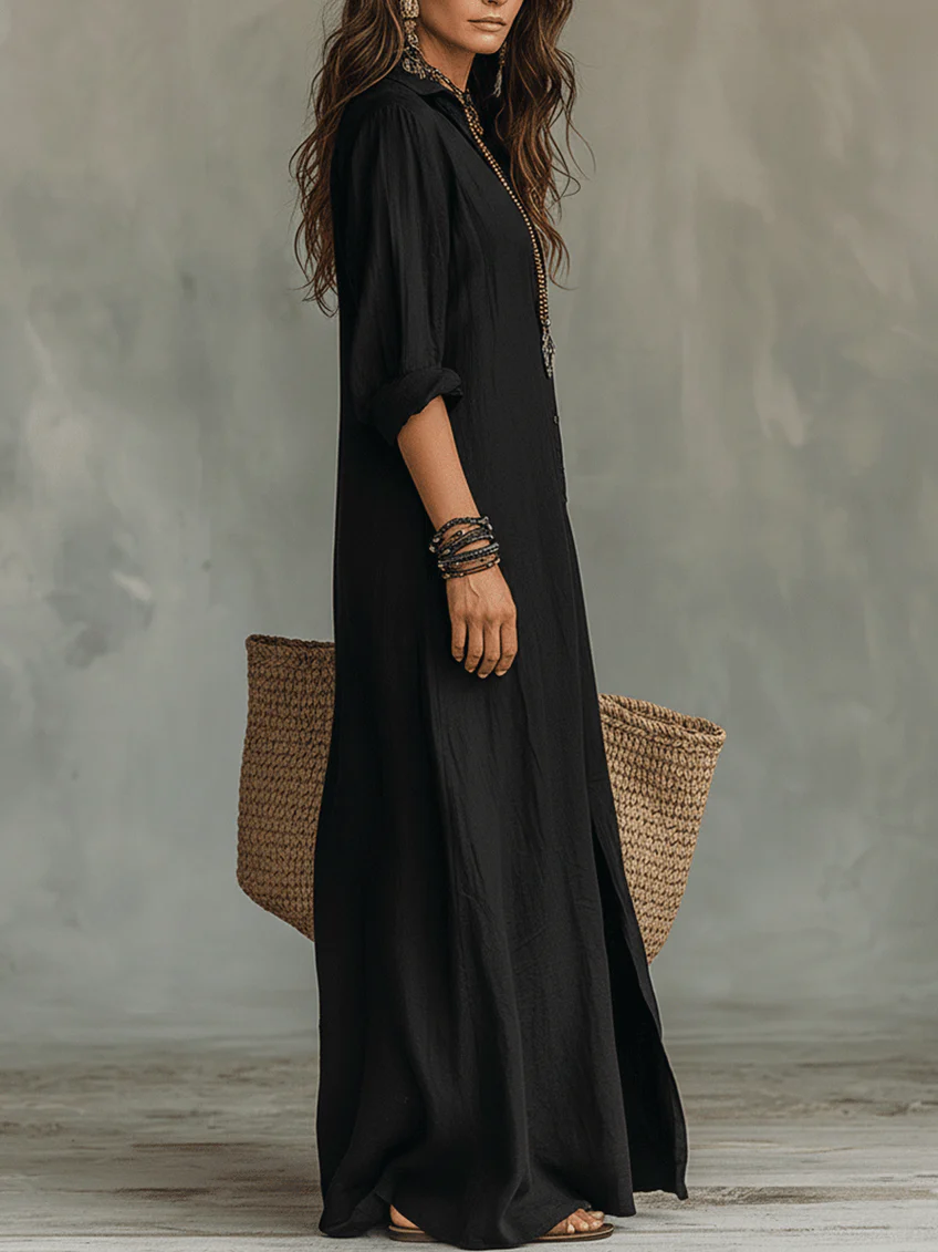 Chantelle | Elegant Silhouette Flattering Maxi Dress