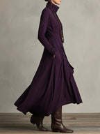 Hattie | Elegant High Neck Maxi Dress