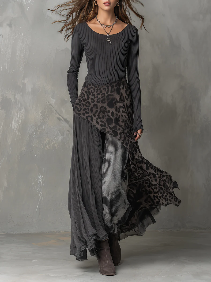 Francesca | Elegant Slim Fit Maxi Dress