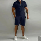 Caspher | Stylish Polo and Shorts Two-Piece Set