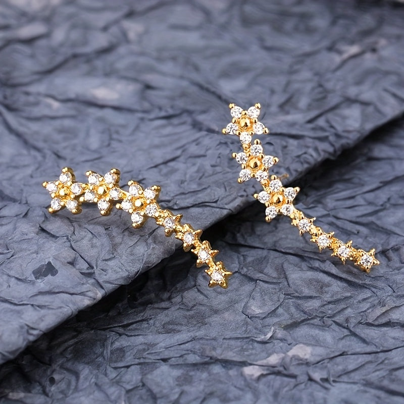 Yvonne | Floral Drop Earrings