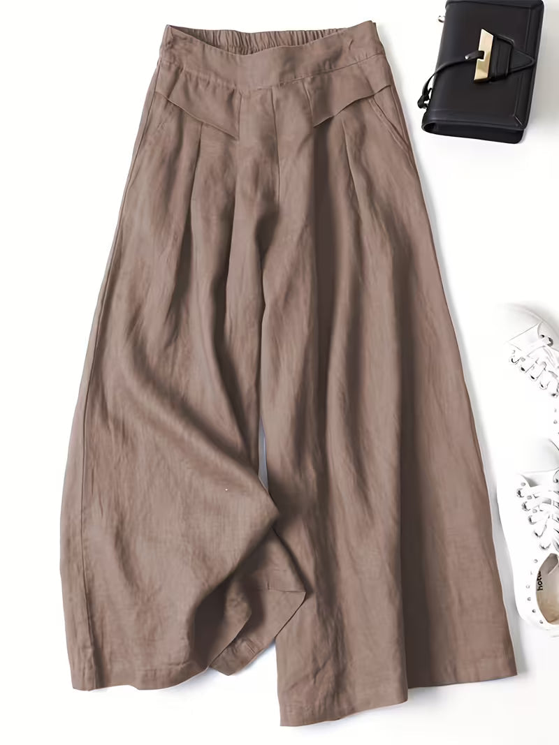 Anya | Breathable Loose Wide-Leg Pants