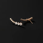 Delphine | Timeless Floral Earrings