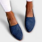 Maeve | Woven Slingback Loafer
