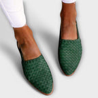 Maeve | Woven Slingback Loafer