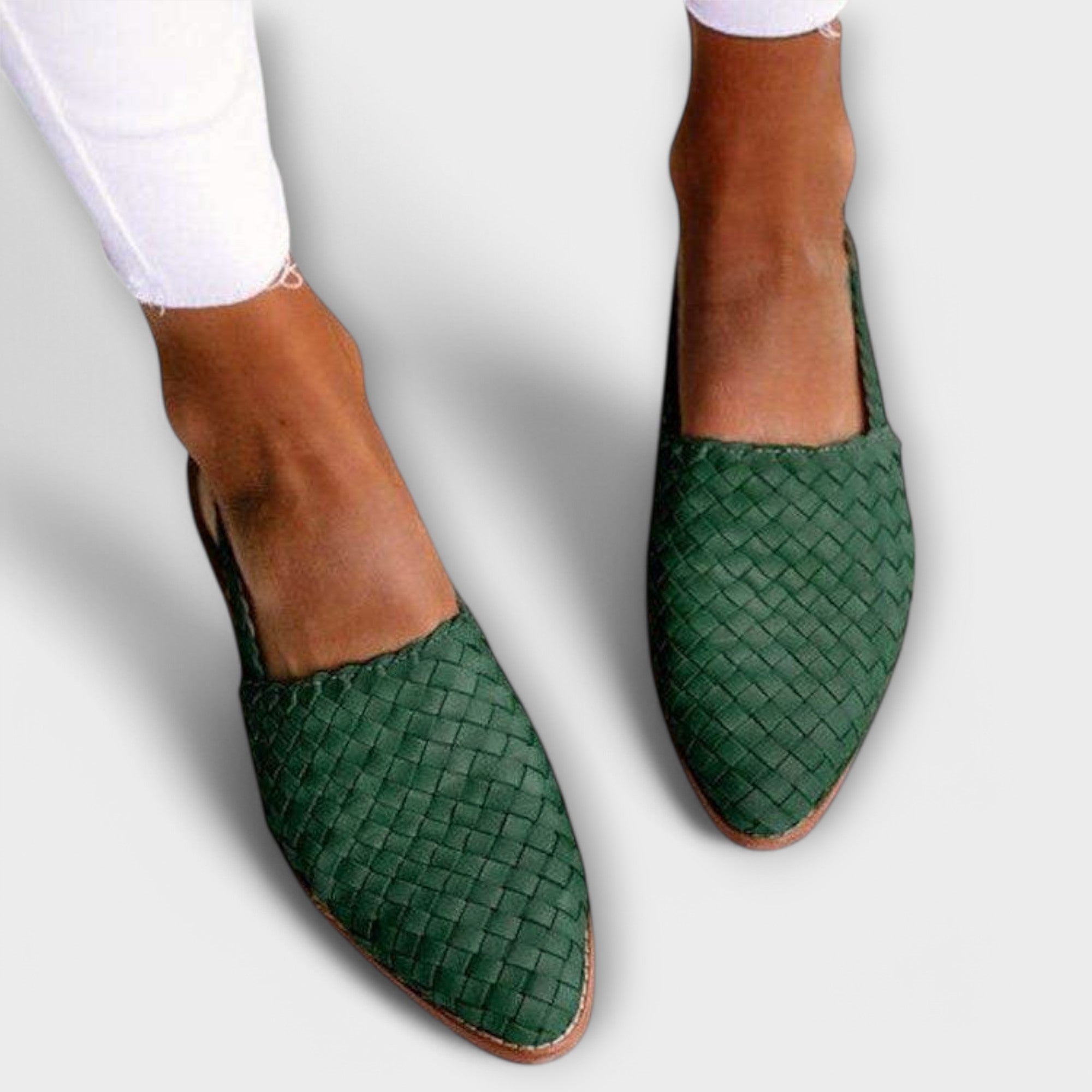 Maeve | Woven Slingback Loafer