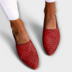 Maeve | Woven Slingback Loafer