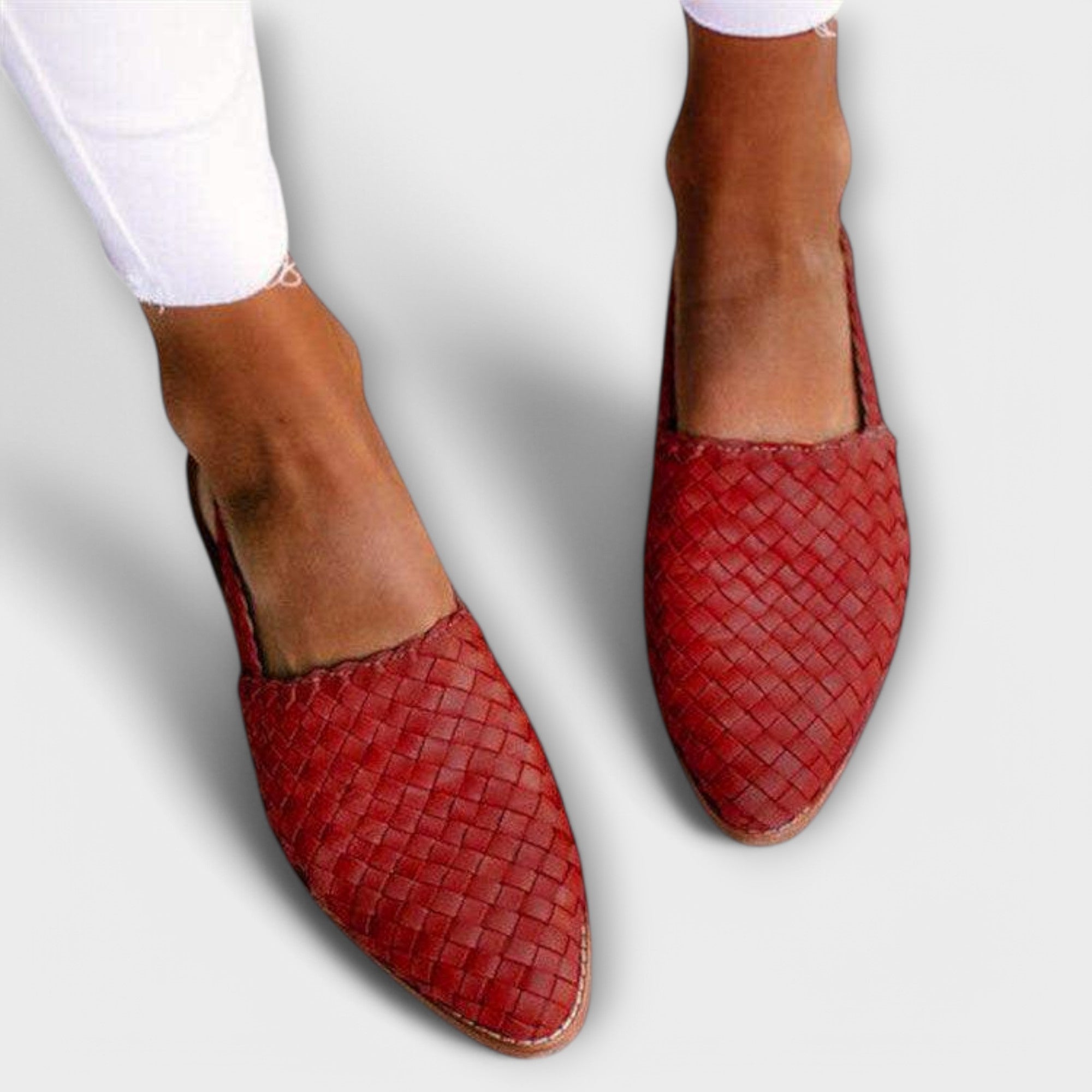 Maeve | Woven Slingback Loafer
