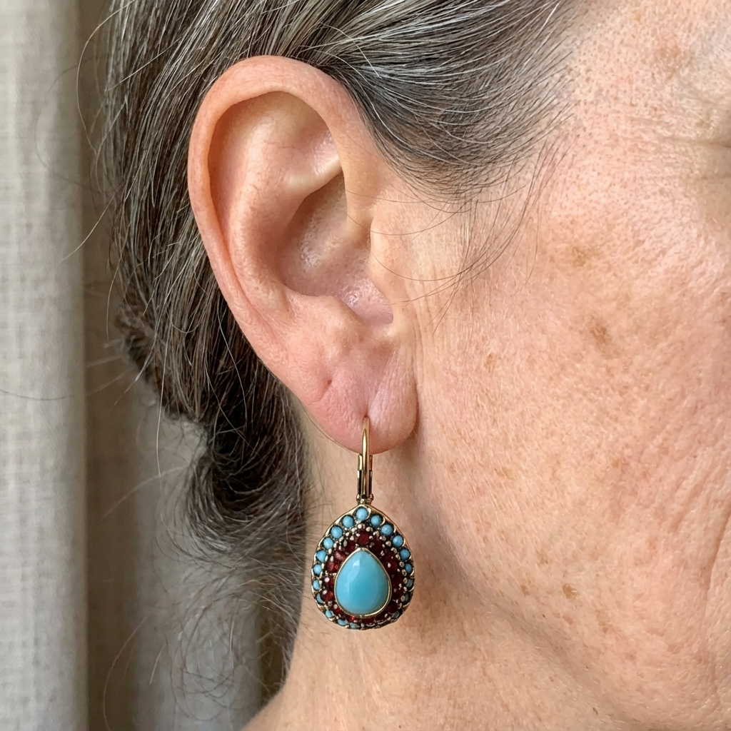 Blythe | Vintage Crystal Drop Earrings