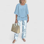 Jacqueline | Sophisticated Loose Two-Piece Set