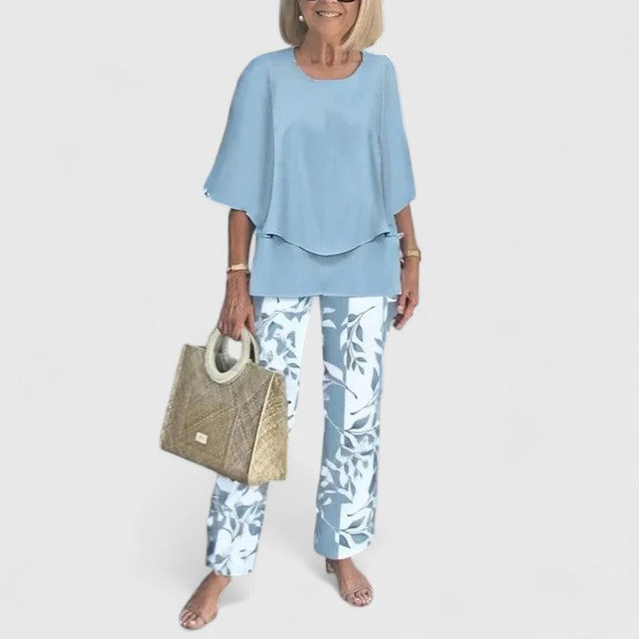 Jacqueline | Sophisticated Loose Two-Piece Set