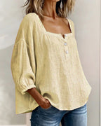 Orlinda | Stylish Relaxed Puff Sleeve Blouse