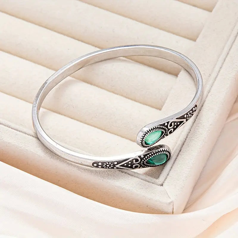 Verdi | Emerald Vintage Bangle