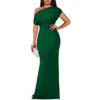 Felicity | Elegant Off-Shoulder Evening Dress
