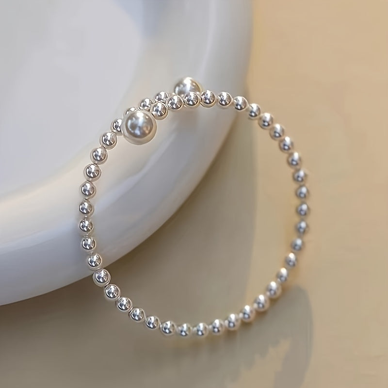 Wrenna | Retro Pearl Bracelet