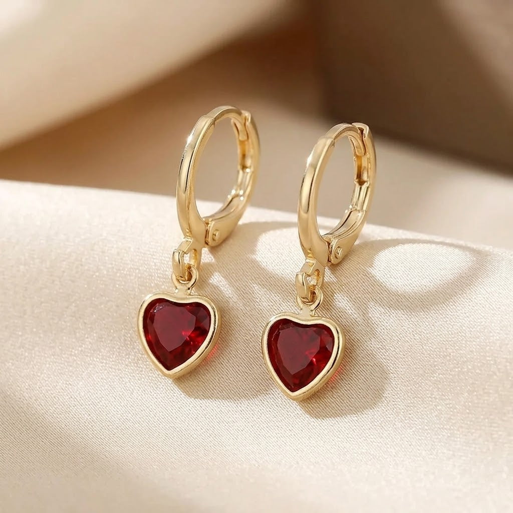 Lucia | Ruby Heart Drops