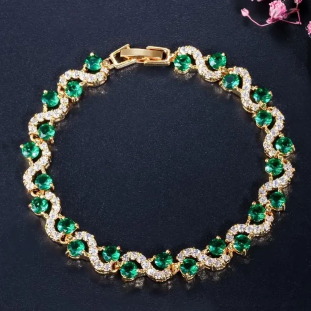 Fiora | Emerald Bracelet