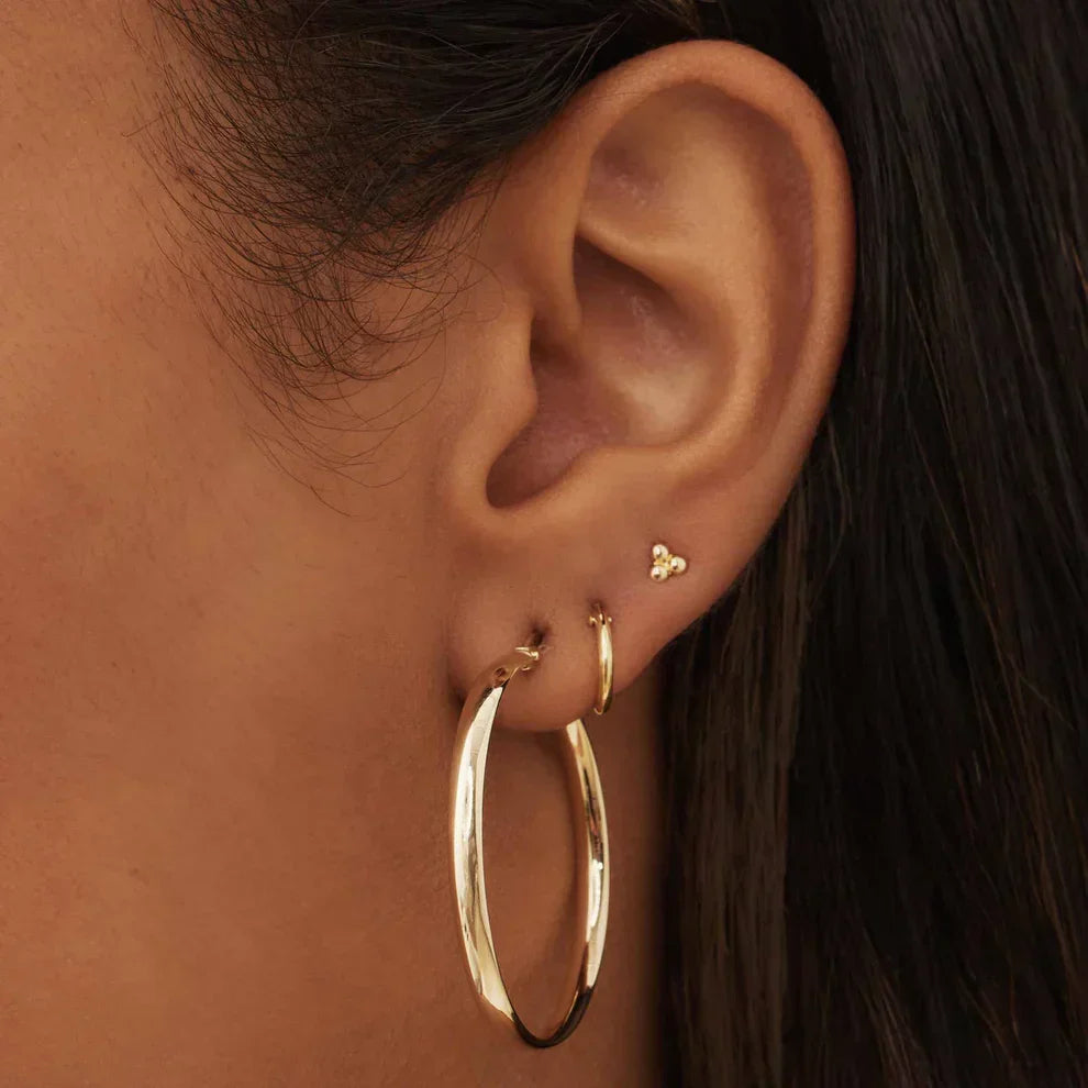 Iseult | Gold Drop Earrings