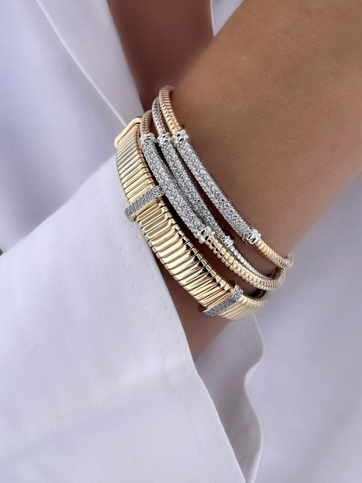 Petite Cruise Bracelet (18k gold plated 925 silver)