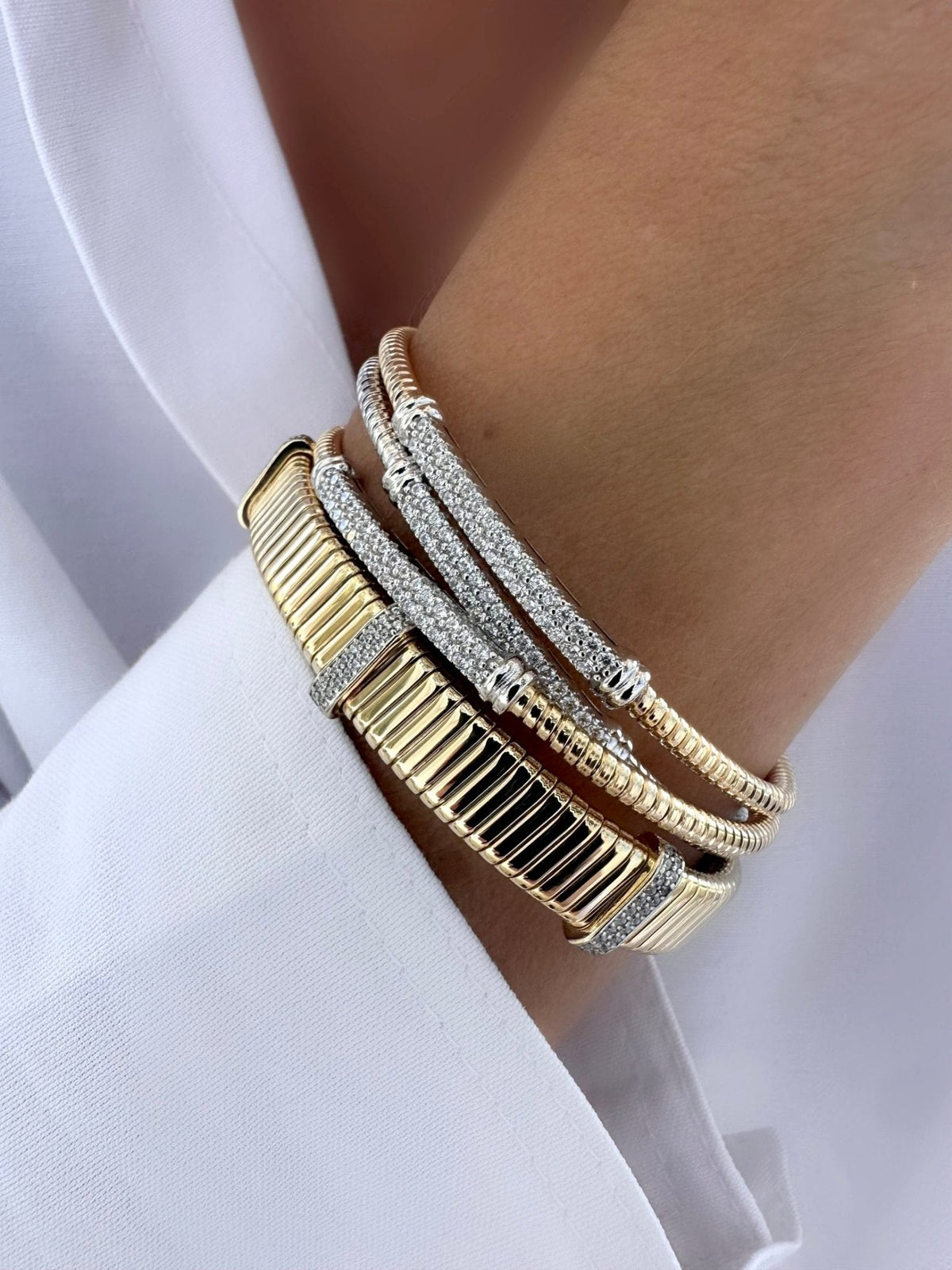 Petite Cruise Bracelet (18k gold plated 925 silver)