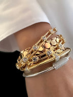 Monaco | White Stone Bracelet