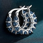 Vintage Zirconia Earrings