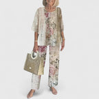 Jacqueline | Sophisticated Loose Two-Piece Set
