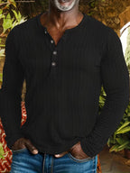 Dominic | Stylish Textured Button Up Shirt