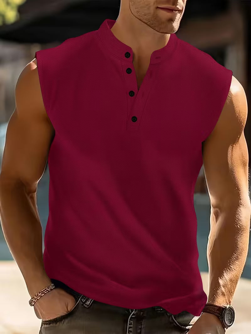 Arthur | Lightweight Breathable Sleeveless T-Shirt