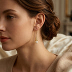 Pauline | Gold Filigree Pearl Drops