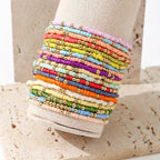 Boho Colorful Beaded Bracelet Set