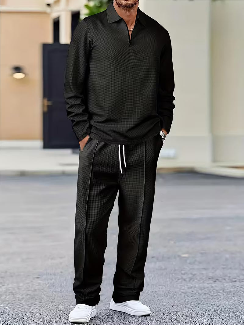 Alfie | Classic Zip Sweater and Trouser Set