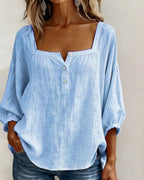 Orlinda | Stylish Relaxed Puff Sleeve Blouse