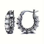 Vintage Zirconia Earrings