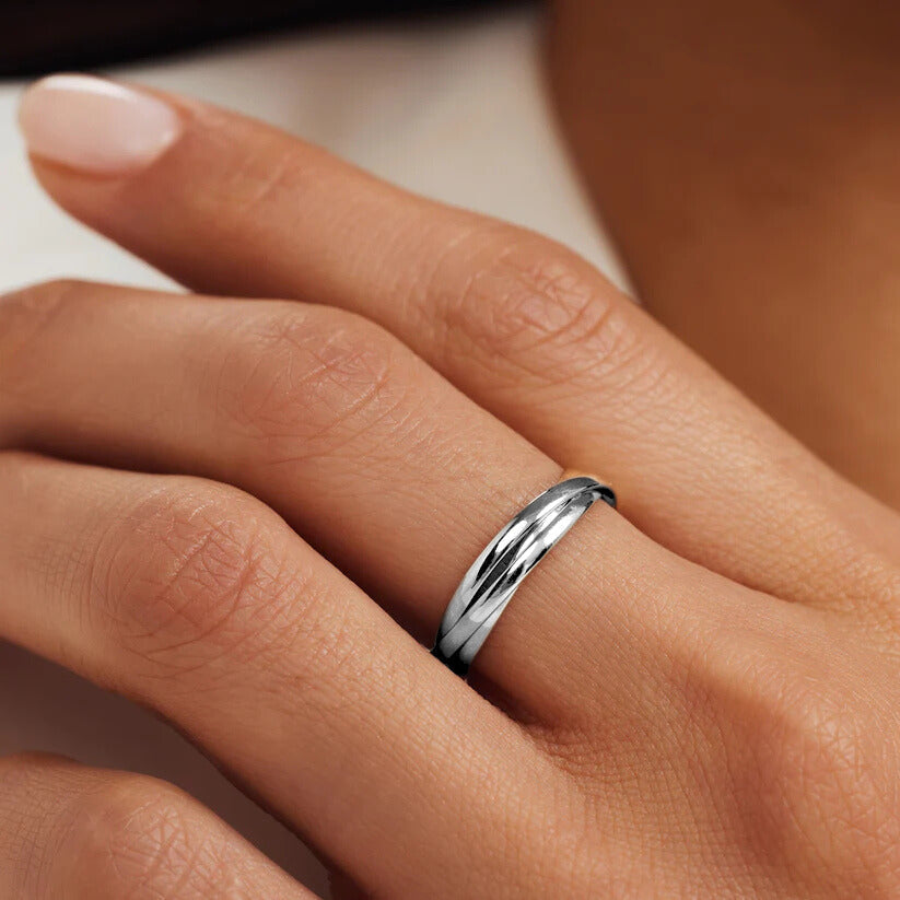 Lena Trielle Ring | White Gold