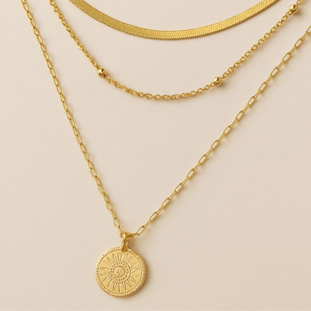 Delphi | Vintage Gold Necklace