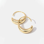Kira | Drop Hoop Earrings