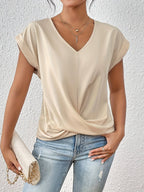 Aria | Casual V-Neck Everyday Top