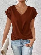 Aria | Casual V-Neck Everyday Top
