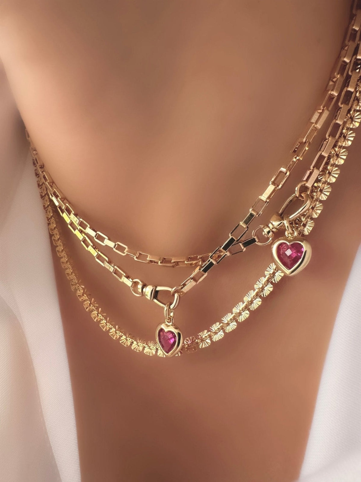 Rouge | Red Stone Necklace