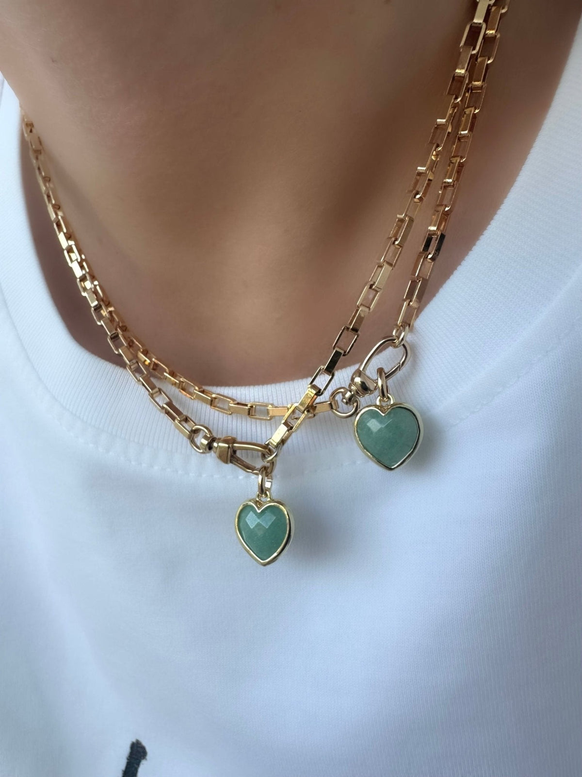 Allure Passion Vert Necklace (Aventurine)