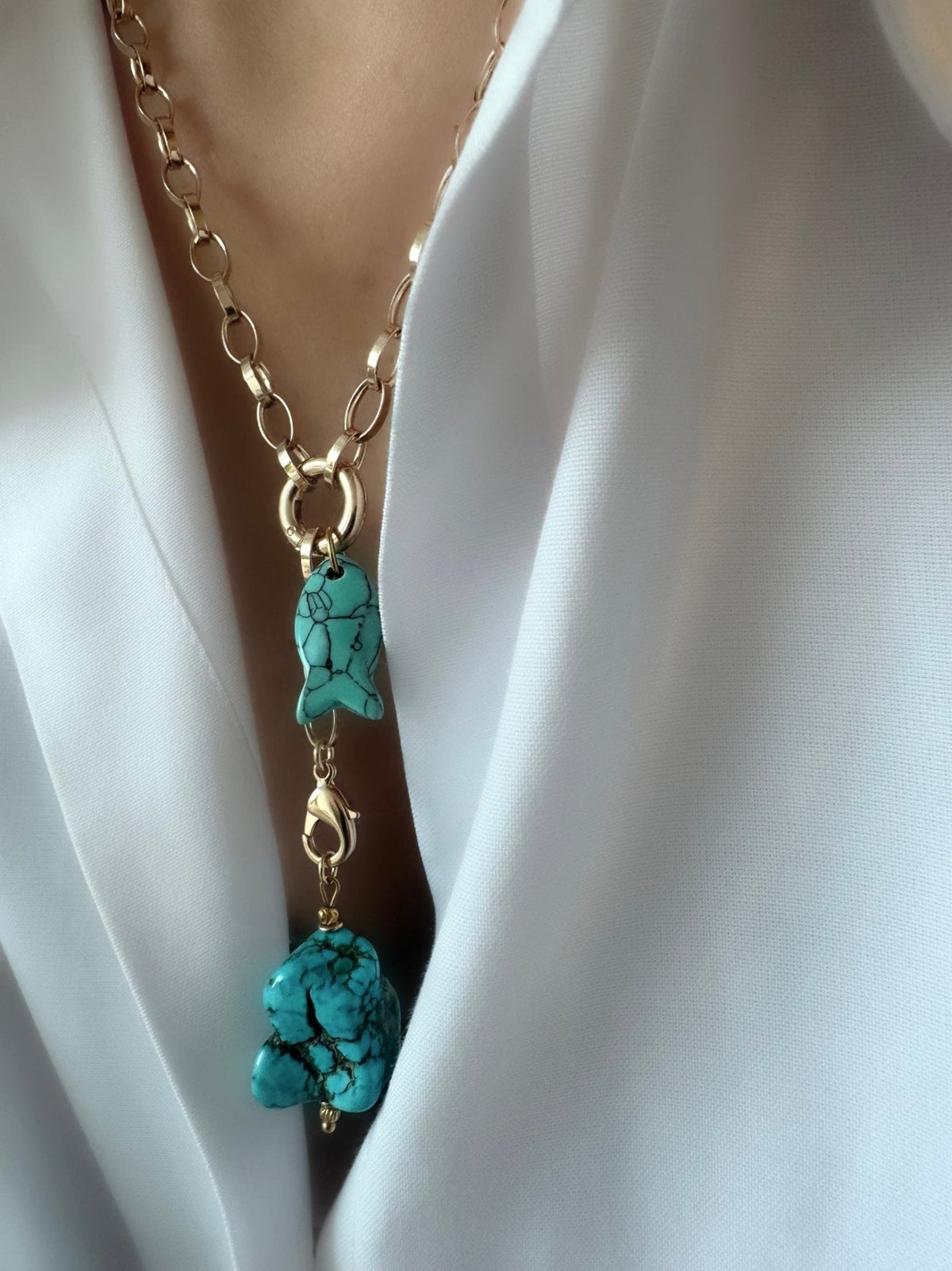 Atlantic Necklace (Turquoise)