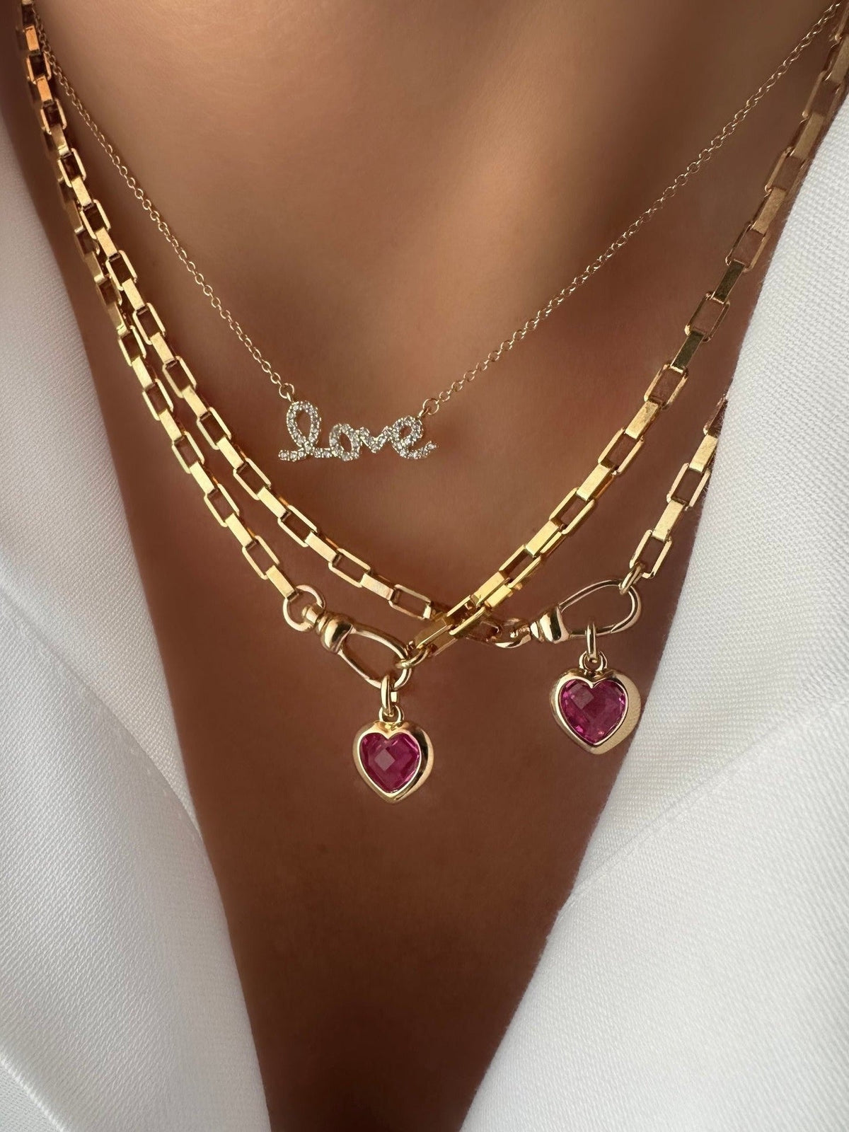 Rouge | Red Stone Necklace