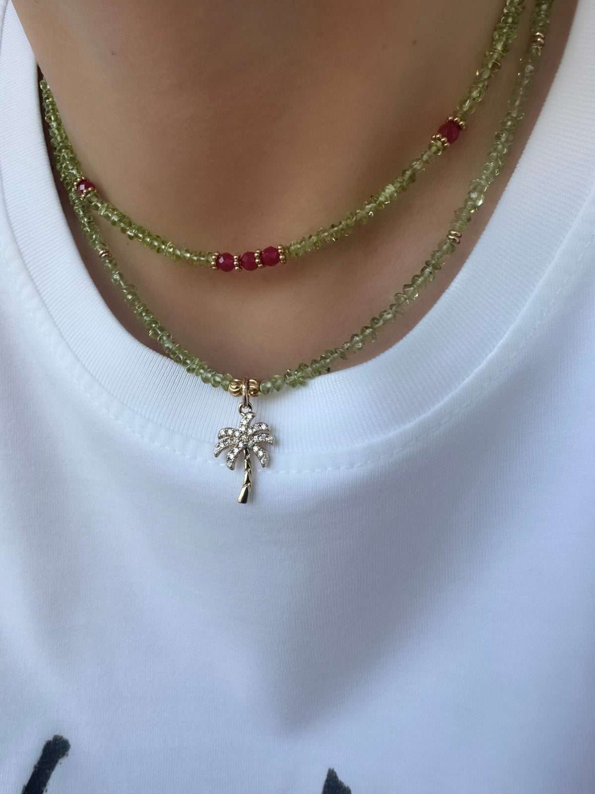 Palma | Peridot Necklace