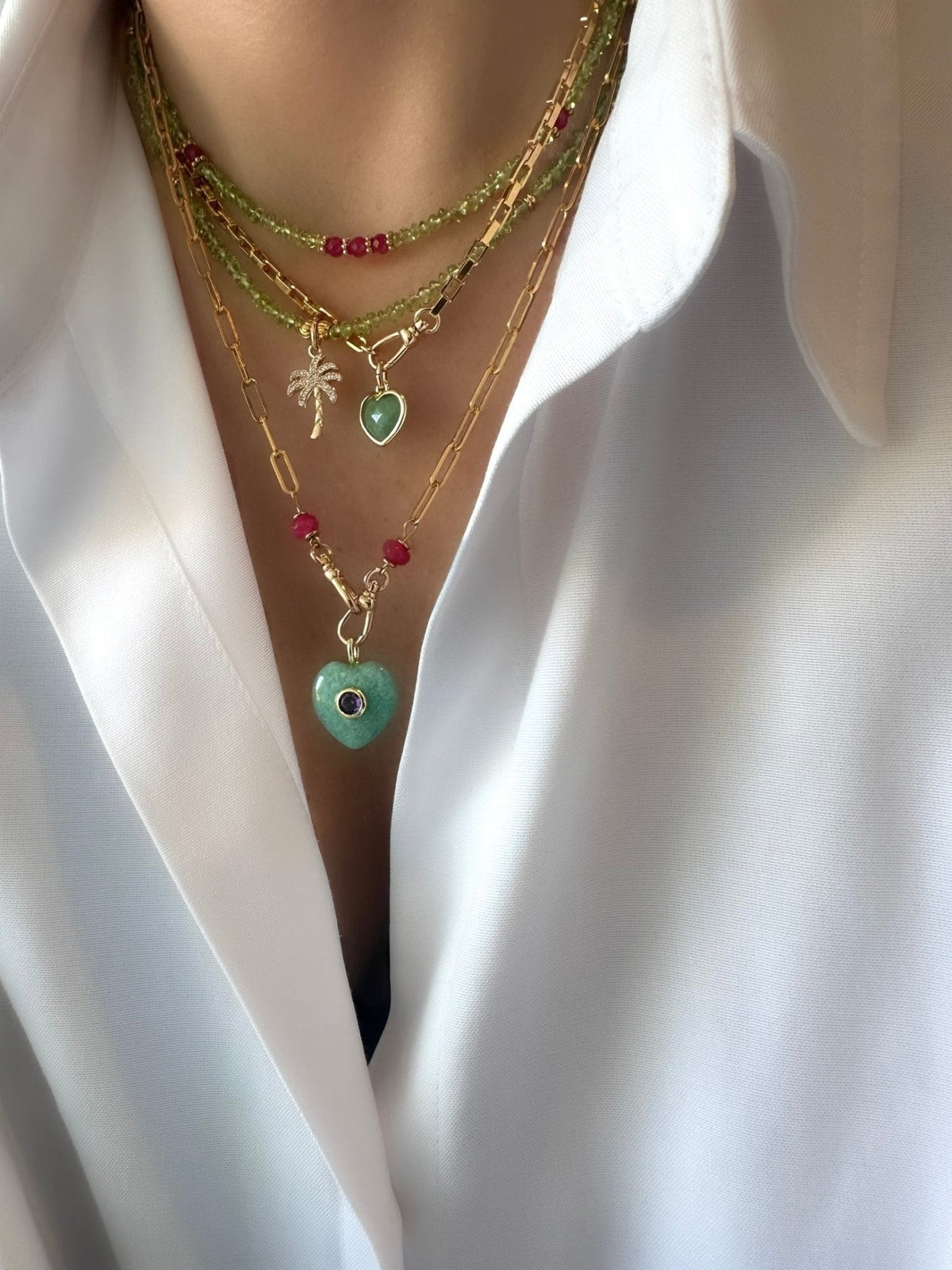 Verde | Green Aventurine Necklace