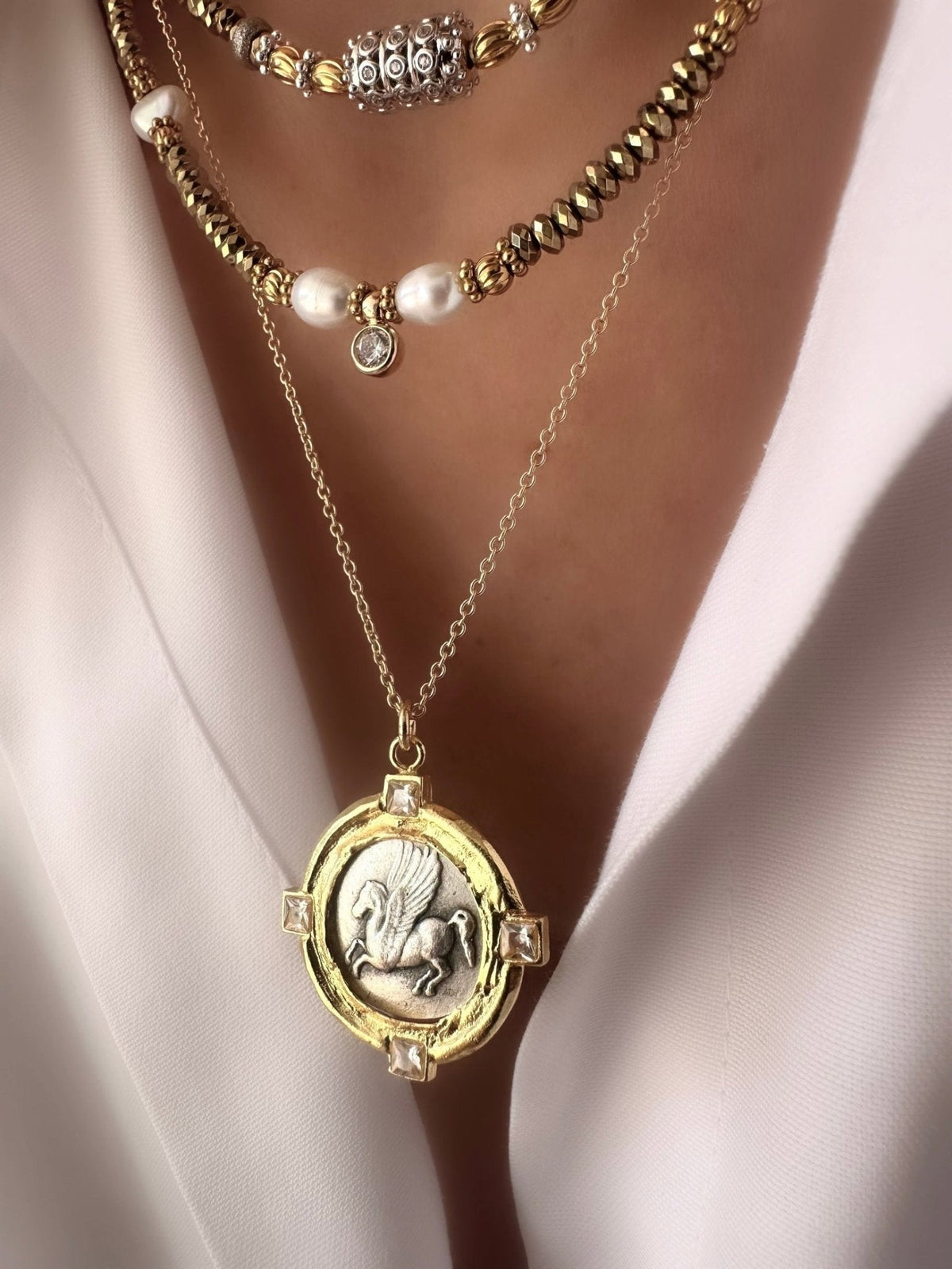 Serendipity | Pyrite Necklace