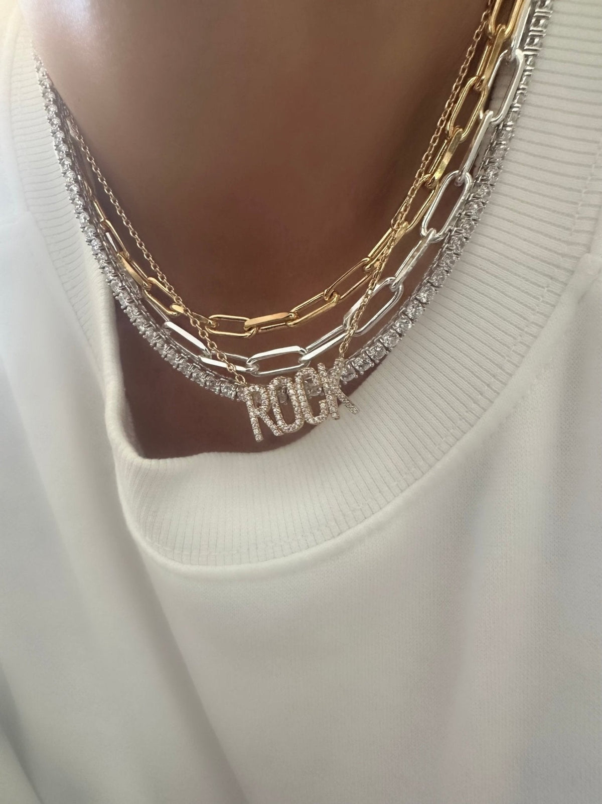 Rock | Chain Necklace