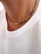 Lavanda | Fluorite Stone Necklace